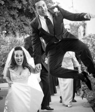 Brian S. Gordon and Meredith Eaton on their big day